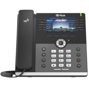 A picture of the Htek UC926E IP Phone.